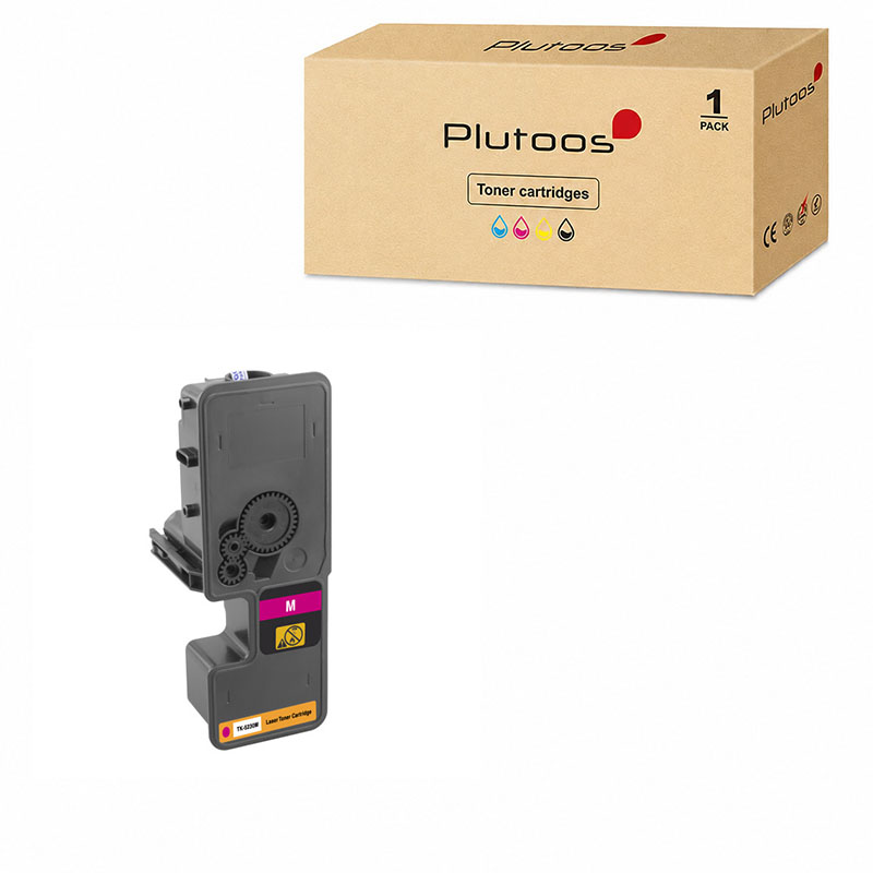 Plutoos TK-5230 Toner Magenta mit Chip – Kompatibel mit Kyocera TK-5230, 2200 Seiten