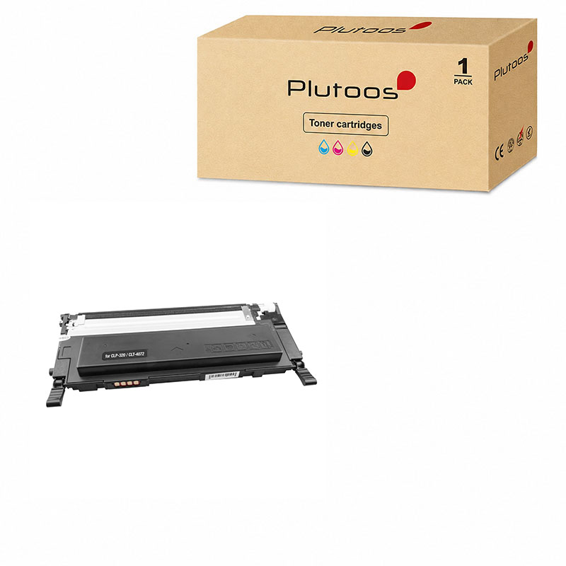 Plutoos CLT-4072 Toner Noir – Compatible avec Samsung CLT-4072, Samsung CLP-320, 1500 pages