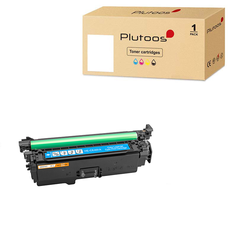Plutoos 507 Cyan Toner – Compatible with HP 507, HP CE401A, 6000 Pages