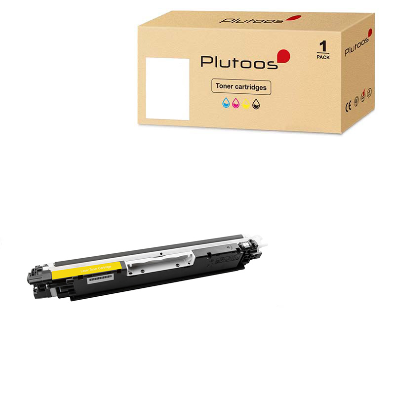 Plutoos 130A Toner Gelb – Kompatibel mit HP 130A, HP CF352A, 1000 Seiten
