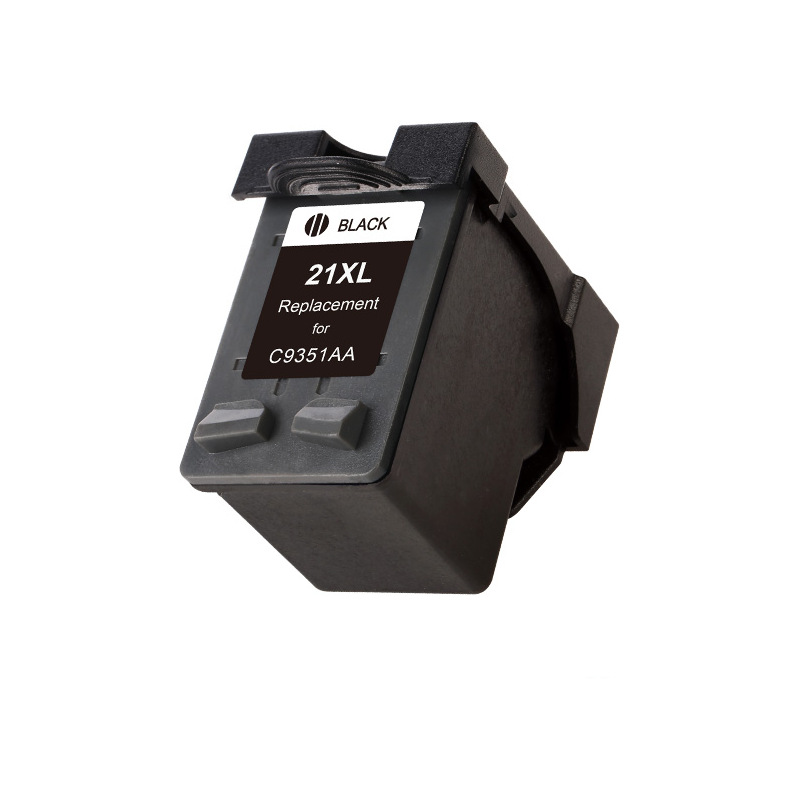 Plutoos 21XL Schwarz Tintenpatrone – kompatibel mit HP, 20 ml für Deskjet 3940, D1530, D2360, D2460, F2180, F2224, F380, F4180, ~520 Seiten