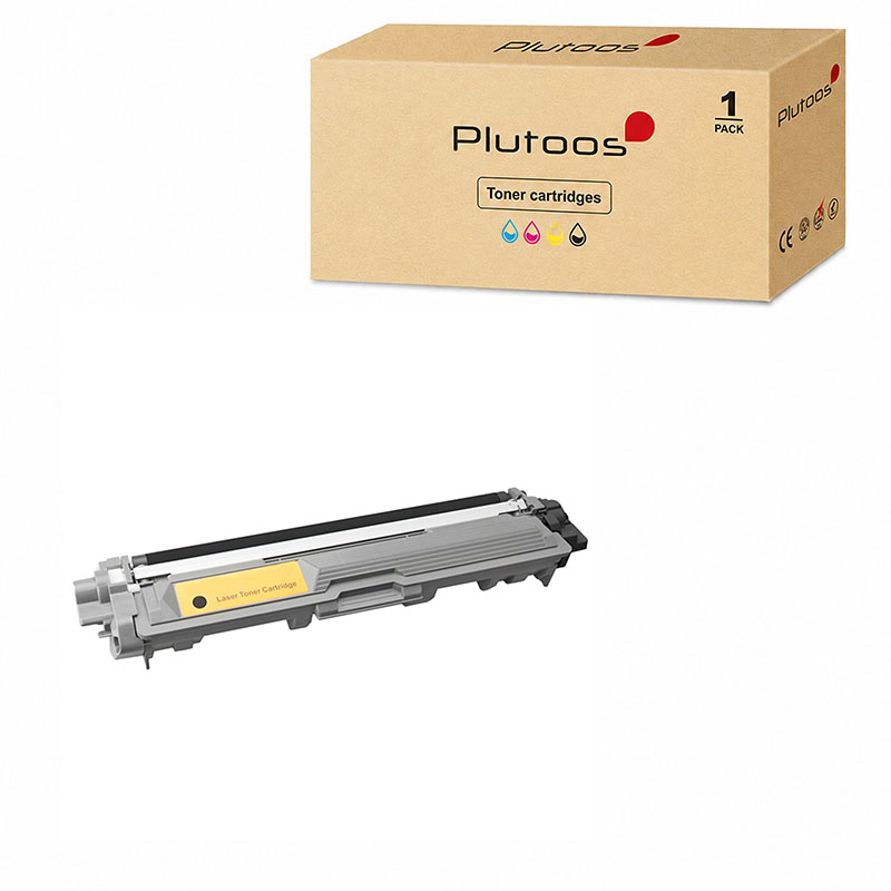 Plutoos TN-242 TN-246 Toner Nero con chip – Compatibile con Brother per HL-3140CW HL-3150CDW HL-3170CDW, ca. 2’500 pagine