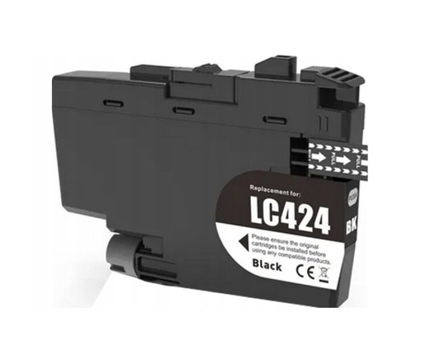 Plutoos LC-424 Cartucce per stampanti nere compatibili con Brother LC424