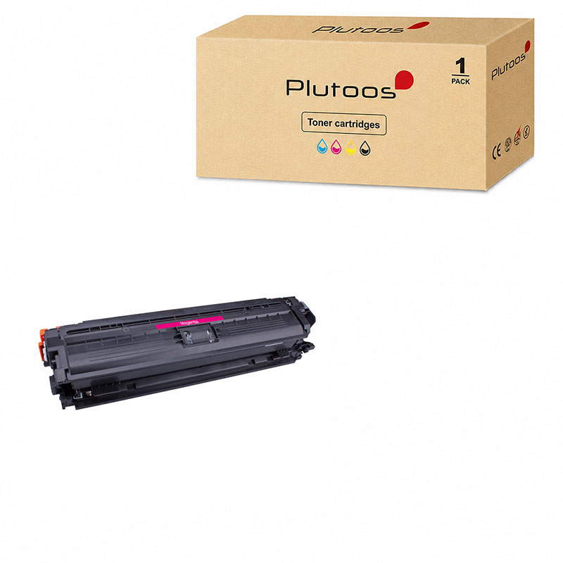 Plutoos 651A CE343A Toner Magenta with Chip – Compatible with HP M775dn M775f M775z, ca. 16’000 pages