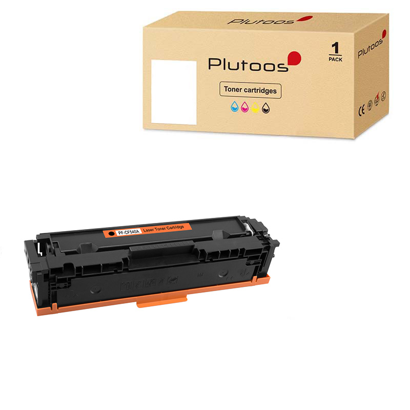 Plutoos 203 Toner Schwarz – Kompatibel mit HP 203, HP CF540A, 1400 Seiten