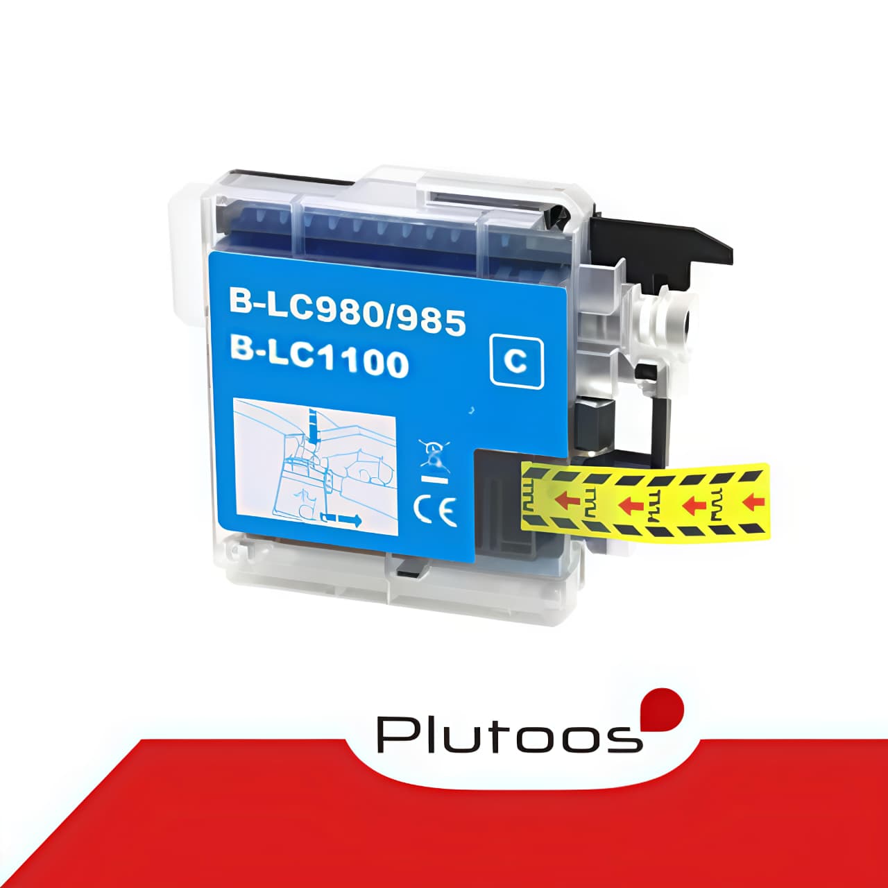 Plutoos LC-1100 Cyan Druckerpatronen kompatibel zu Brother LC1100