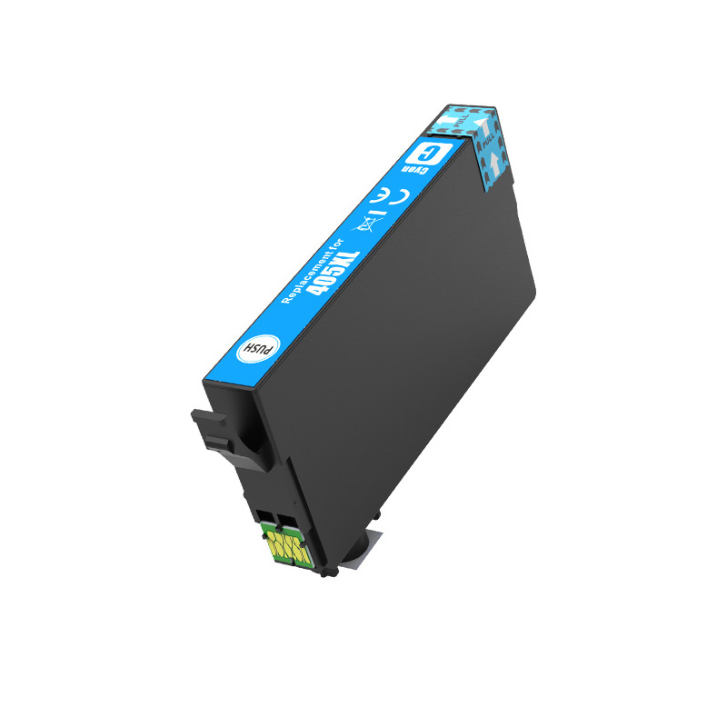 Plutoos 405XL Cyan Tintenpatrone – kompatibel mit Epson, 18 ml für WorkForce Pro WF-3820DWF, WF-3825DWF, WF-4820DWF, WF-4825DWF, ~1'100 Seiten