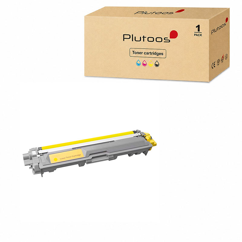 Plutoos TN-242 TN-246Y Toner Giallo con chip – Compatibile con Brother per HL-3140CW HL-3150CDW HL-3170CDW