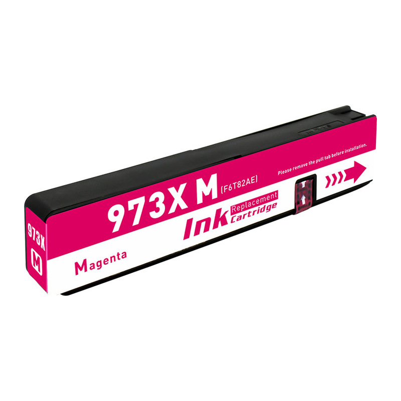 Plutoos 973X Magenta Tintenpatrone – kompatibel mit HP, 110 ml für PageWide Pro 452dw, 452dwt, 477dw, 477dwt, 477dn, 552dw, 577dw, 577z, ~9'000 Seiten
