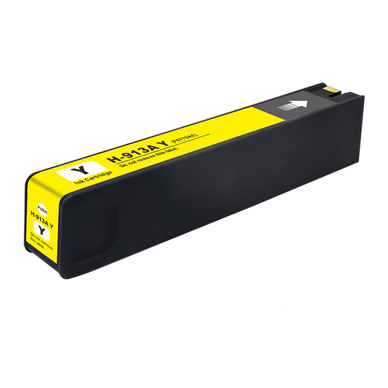 Plutoos 913A Gelb Tintenpatrone – kompatibel mit HP, 55 ml für PageWide 352dw, MFP 377dw, PageWide Pro 452dn, 452dw, 477dn, 477dw, ~3.000 Seiten