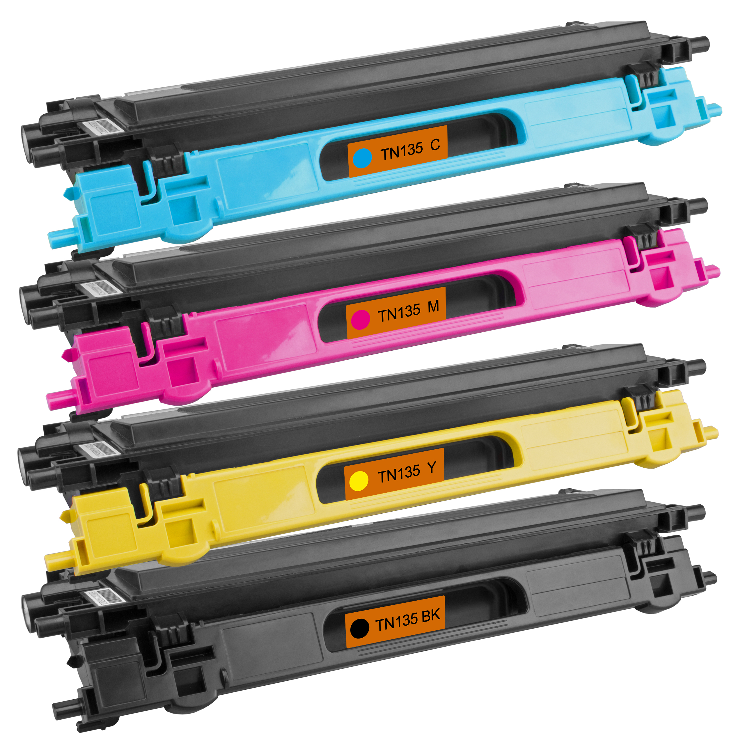 Brother TN-135 Toner XXL kompatibel, 4er Farbset