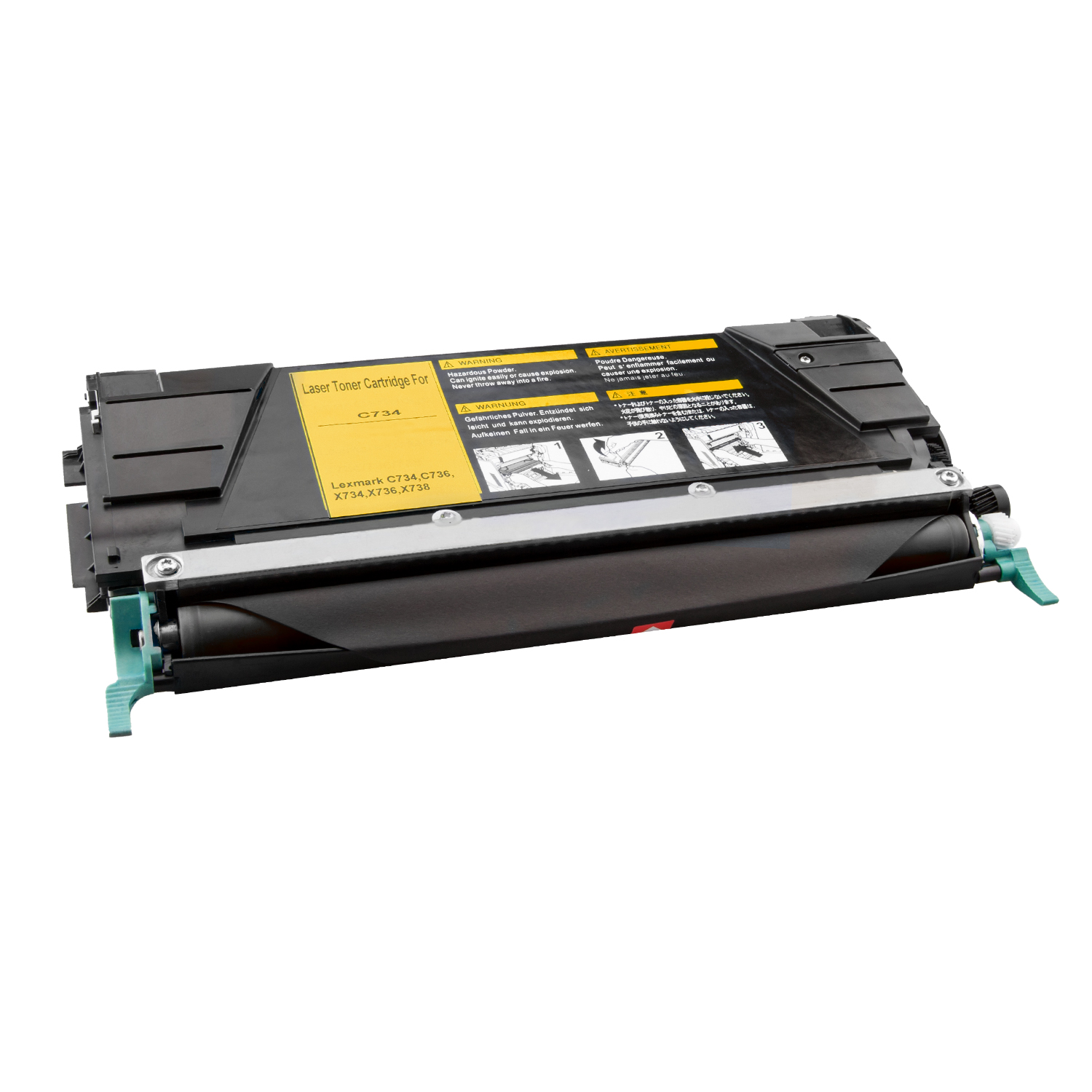 Lexmark C734 Toner XXL kompatibel, Yellow