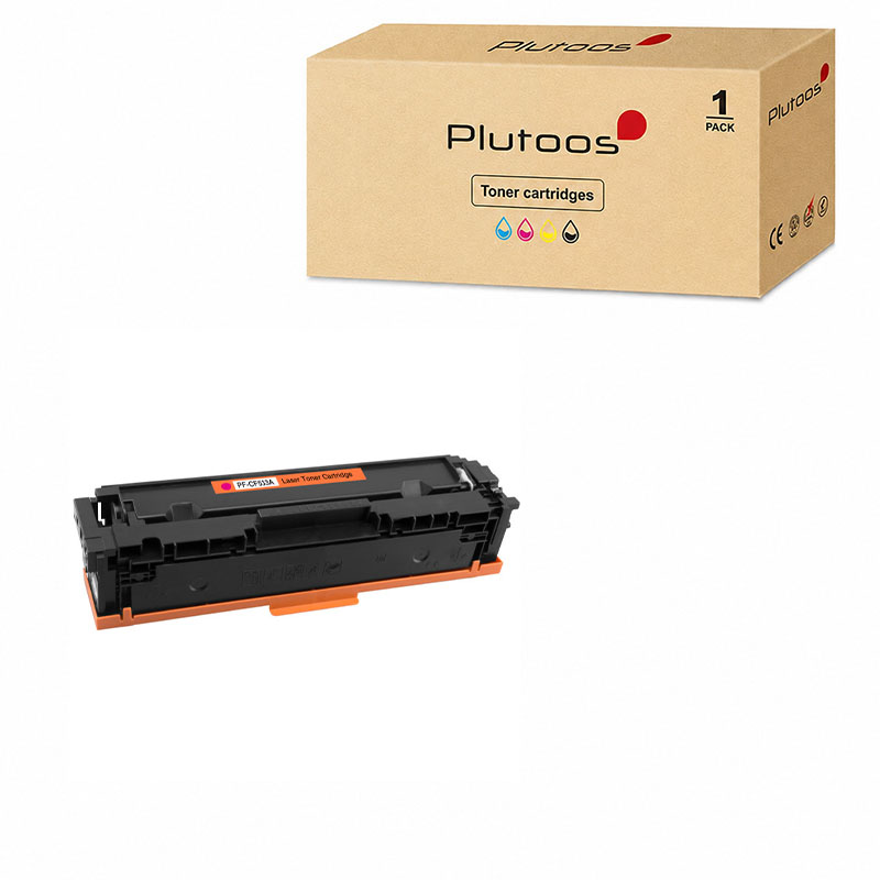 Plutoos 205A CF533A Toner Magenta with Chip – Compatible with HP M181fw M180nw M154nw M180n, ca. 900 pages