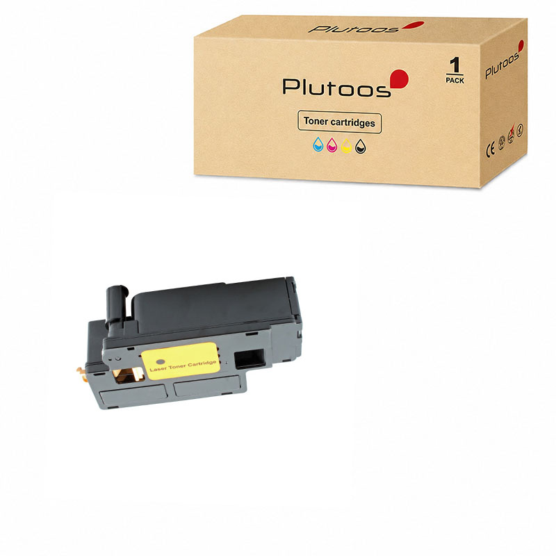 Plutoos C1700 Toner Noir avec puce – Compatible avec Epson C1700, Epson C13S050614, 2000 pages