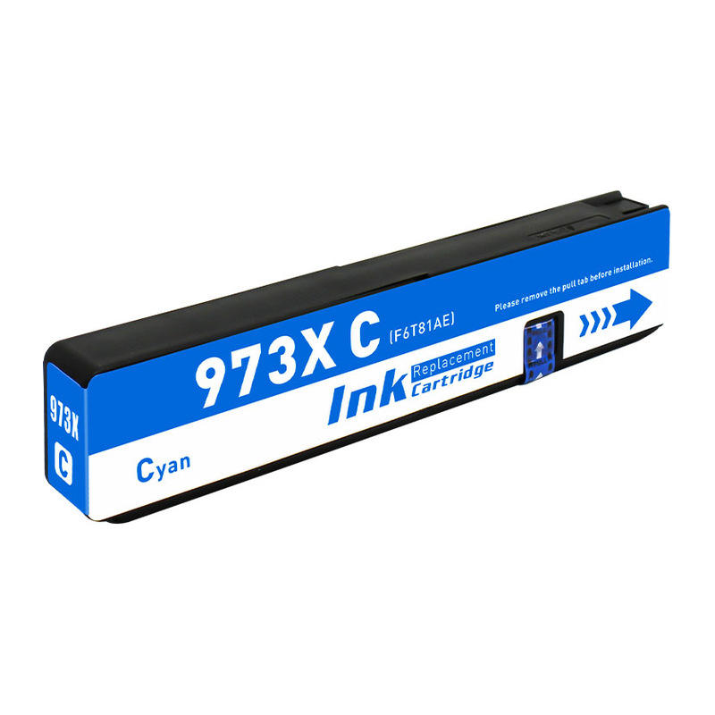 Plutoos 973X Cyan Tintenpatrone – kompatibel mit HP, 110 ml für 452dw, 477dw, ~9'000 Seiten