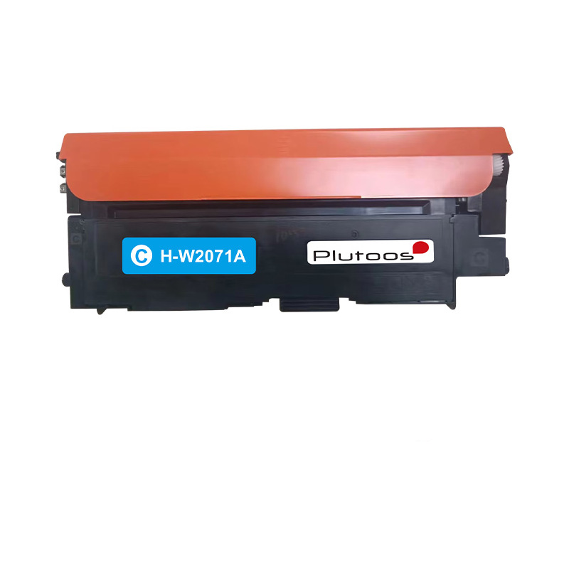 Plutoos 117A W2071A Toner Cyan mit Chip – Kompatibel mit HP 150nw 178nw 179fnw 150a, ca. 700 Seiten