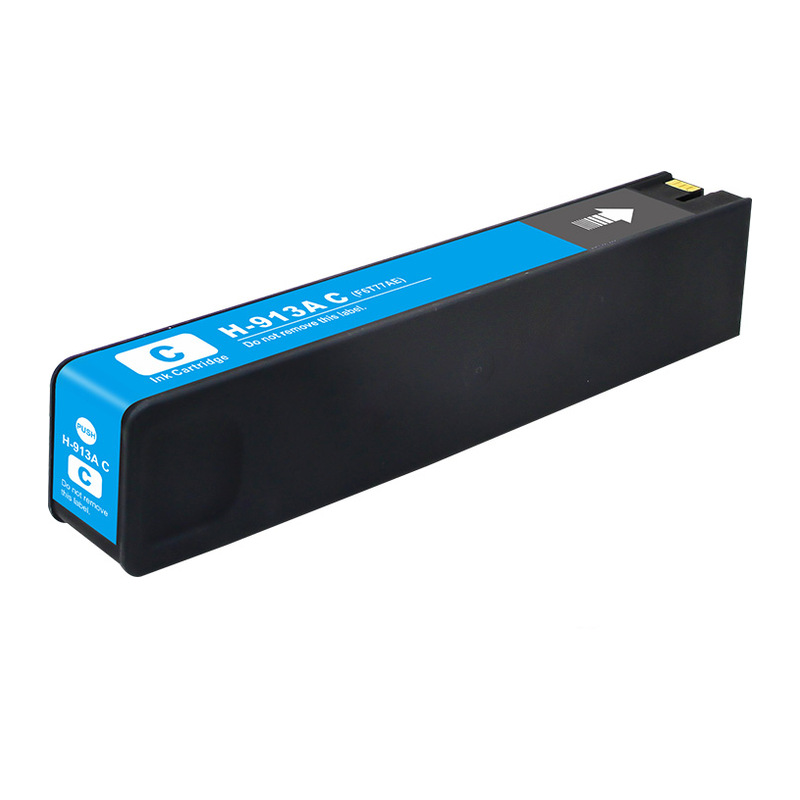 Plutoos 913A Cyan Tintenpatrone – kompatibel mit HP, 55 ml für PageWide 352dw, MFP 377dw, PageWide Pro 452dn, 452dw, 477dn, 477dw, ~3.000 Seiten