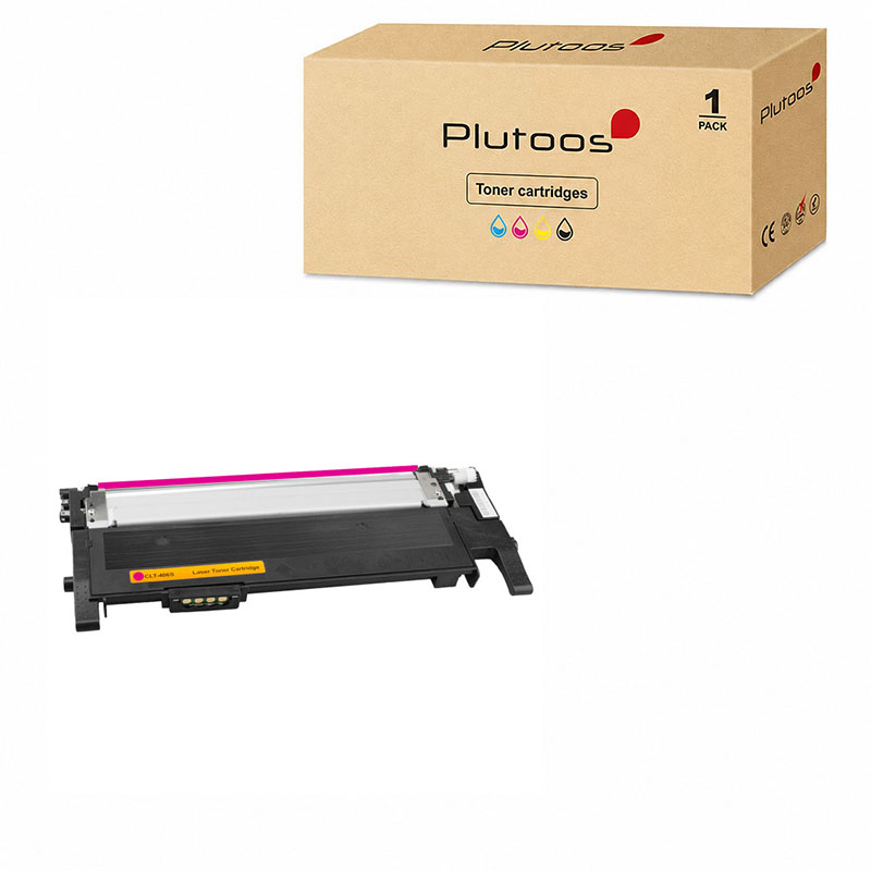 Plutoos CLT-406 Toner Magenta – Compatible with Samsung CLT-406, Samsung CLT-406S, 1000 pages