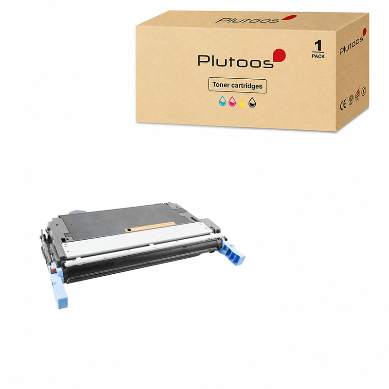 Plutoos 643A Q5950A Toner Black with Chip – Compatible with HP 4700 4700n 4700dn 4700dtn, ca. 11’000 pages