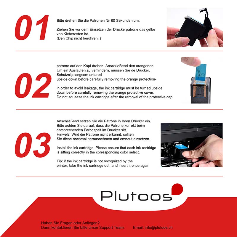 Plutoos PG-510XL + CL-511XL Multipack 2er-Set BK+Color – kompatibel mit Canon, 24 ml für MX410, iP2700, MX420, iP2702
