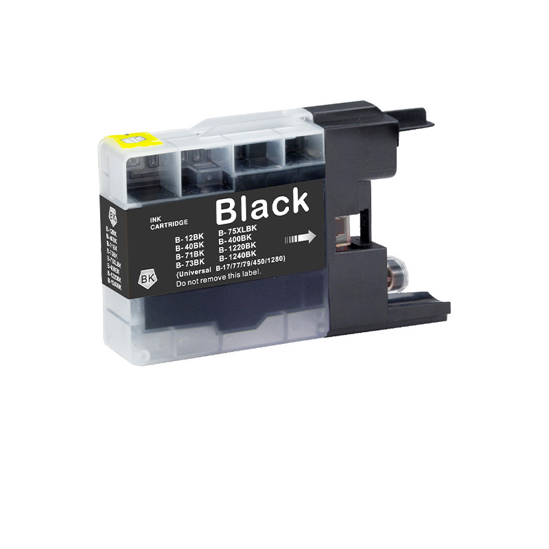 Plutoos LC-1240 Schwarz Tintenpatrone – kompatibel mit Brother, 16 ml für DCP-J525W, DCP-J725DW, DCP-J925DW, MFC-J280W, MFC-J430W, ~600 Seiten