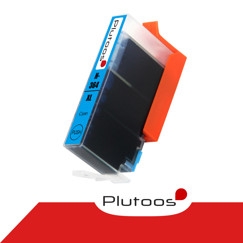 Plutoos 364XL Cyan Druckerpatronen kompatibel zu HP 364 XL CB323EE