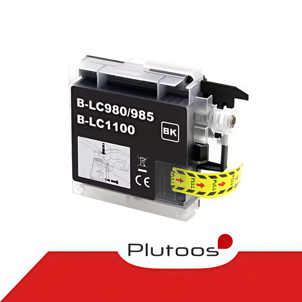 Plutoos LC-1100 Black Druckerpatronen kompatibel zu Brother LC1100
