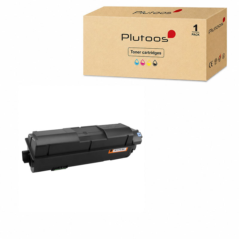 Plutoos TK-1170 Toner Black with Chip – Compatible with Kyocera TK-1170, 12000 pages