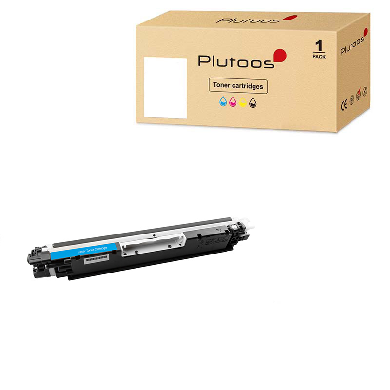 Plutoos 126A Toner Cyan – Kompatibel mit HP 126A, HP CE311A, 1000 Seiten