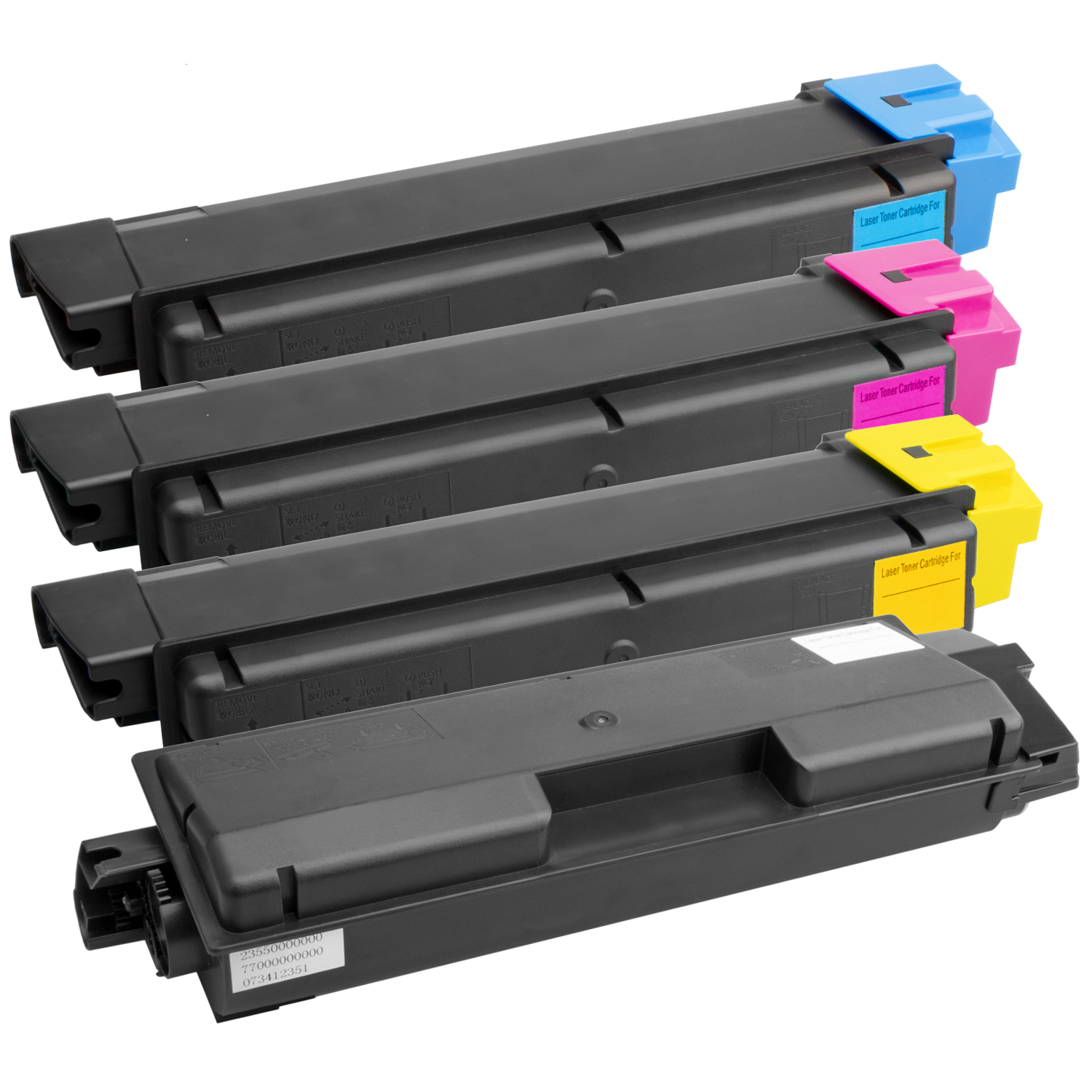 Kyocera TK-510 Toner XXL kompatibel, 4er Farbset