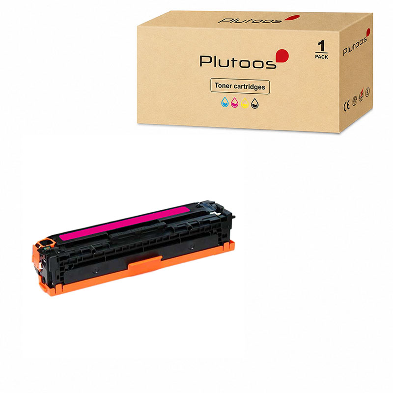 Plutoos 131A Toner Magenta mit Chip Kompatibel mit HP CF213A 1800 Seiten für HP LaserJet Pro 200 color M251nw/M276n/M276nw