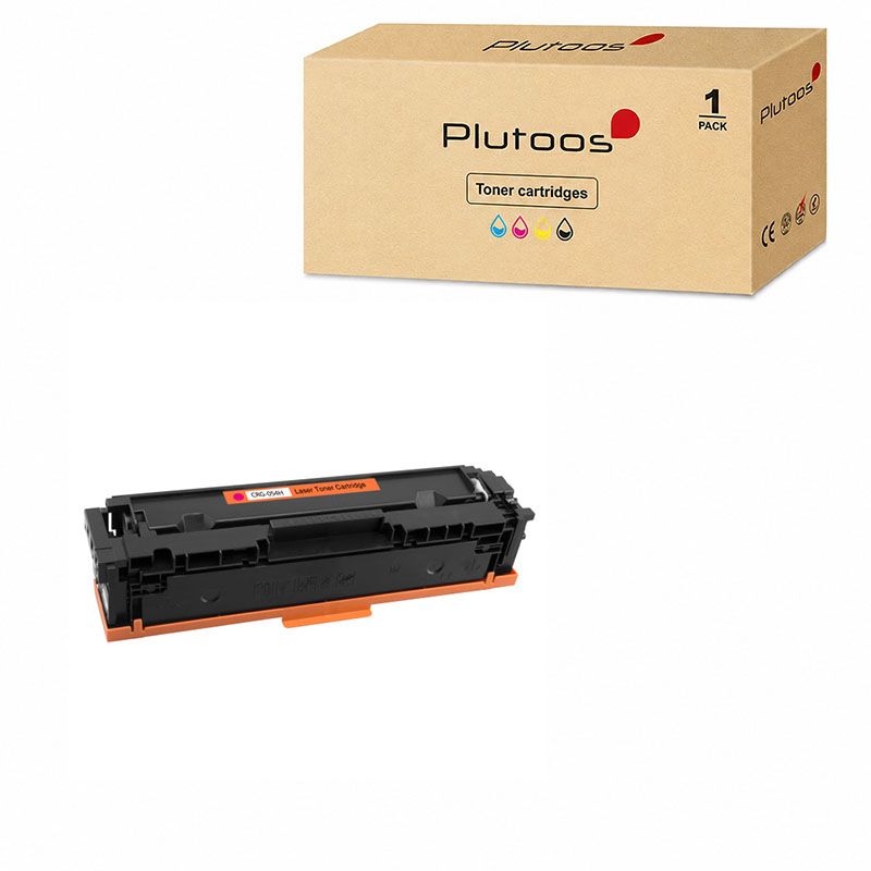 Plutoos CRG-054H Toner XXL Magenta kompatibel zu Canon CRG-054H / CRG054H, ca. 2’300 Seiten