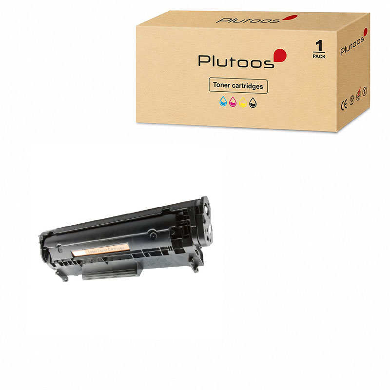 Plutoos 78A Toner Black with Chip – Compatible with HP 78A, HP CE278A, 2100 pages