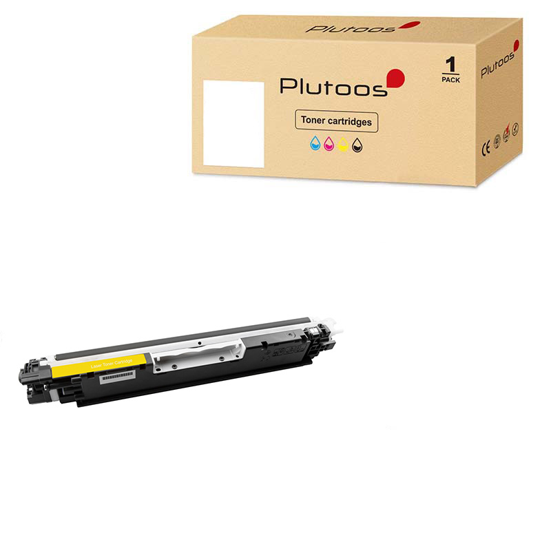 Plutoos 126A Toner Gelb – Kompatibel mit HP 126A, HP CE312A, 1000 Seiten
