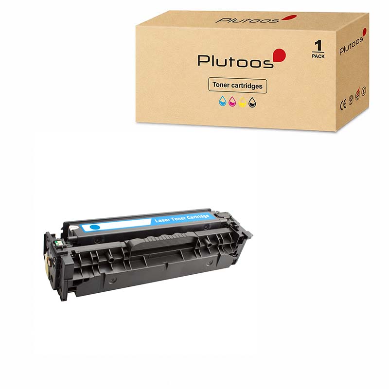 Plutoos 312A Toner Cyan Kompatibel mit HP CF381A 2700 Seiten für HP Color LaserJet Pro M476dn/M476dw/M476nw MFP