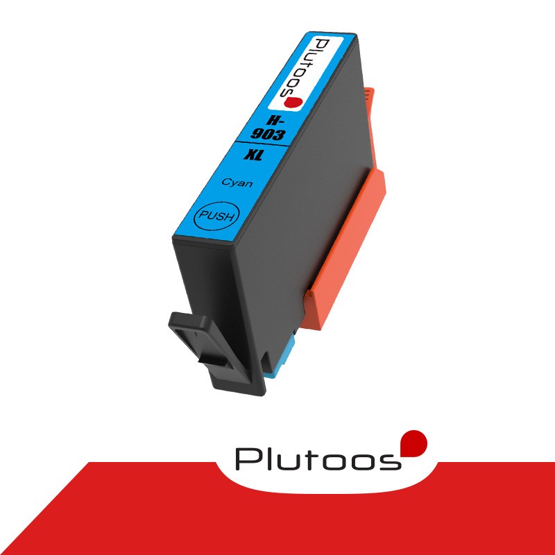 Plutoos 903XL Cyan Druckerpatronen kompatibel zu HP 903 XL T6M03AE