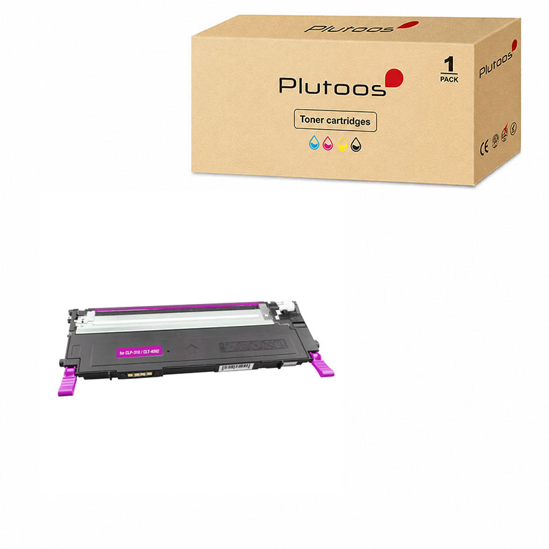 Plutoos CLT-4092 Toner Magenta con chip – Compatibile con Samsung CLT-4092, Samsung CLP-310, 1000 pagine