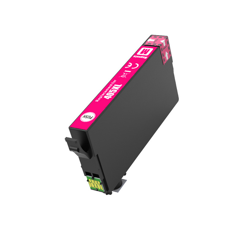 Plutoos 405XL Magenta Tintenpatrone – kompatibel mit Epson, 18 ml für WorkForce Pro WF-3820DWF, WF-3825DWF, WF-4820DWF, WF-4825DWF, ~1'100 Seiten