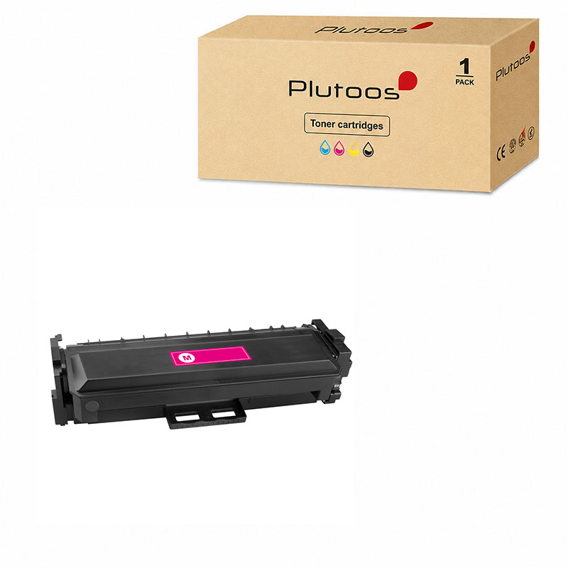 Plutoos 410X Toner Magenta mit Chip – Kompatibel mit HP 410X, HP CF413X, 5000 Seiten