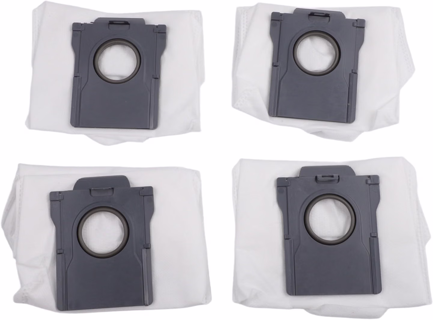 Plutoos 4 × Staubsaugerbeutel für Dreame X40 X50 L10s Absaugstation – 5-lagiges Vlies
