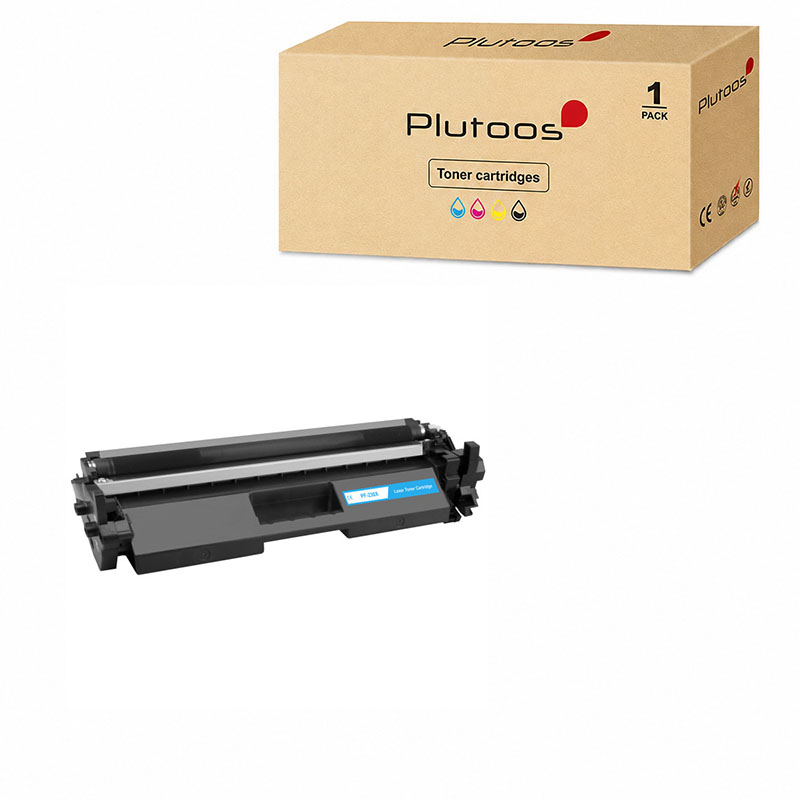 Plutoos 30A Toner Nero con chip – Compatibile con HP 30A, HP CF230A, 1600 pagine