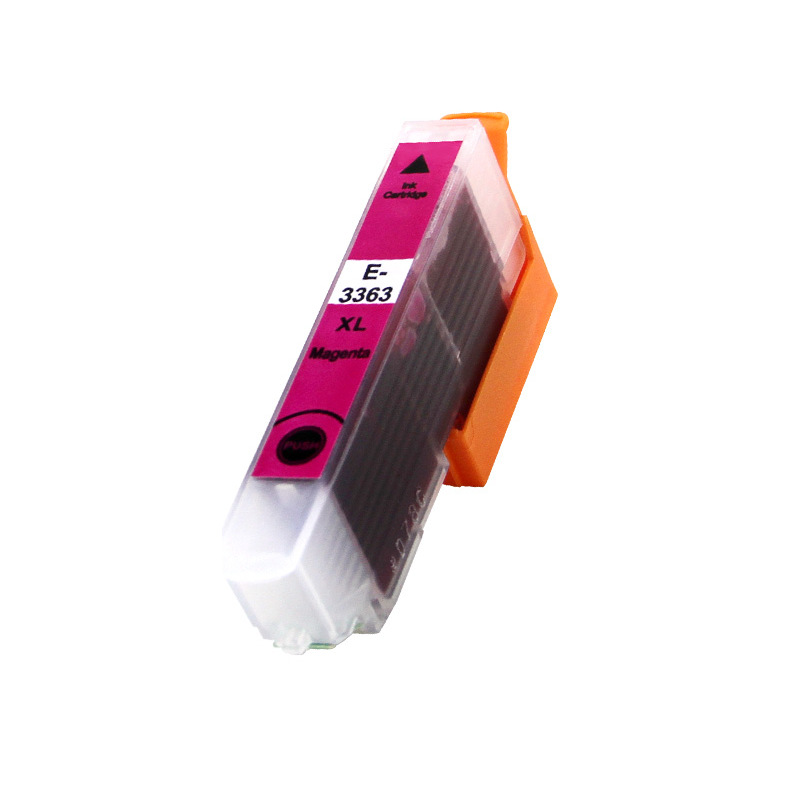 Plutoos 33XL T3363 Magenta Tintenpatrone – kompatibel mit Epson, 13 ml für Expression Premium XP-530, XP-540, XP-630, XP-635, XP-640, XP-645, XP-830
