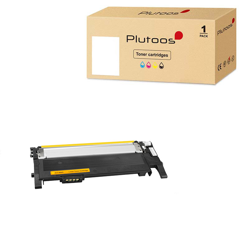 Plutoos CLT-406 Yellow Toner – Compatible with Samsung CLT-406, Samsung CLT-406S, 1000 Pages
