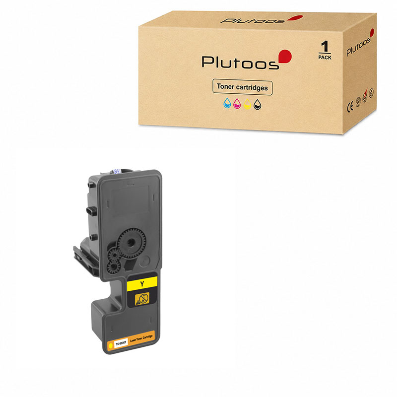 Plutoos TK-5230 Toner Gelb mit Chip – Kompatibel mit Kyocera TK-5230, 2200 Seiten