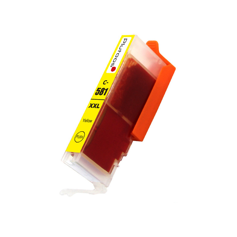 Plutoos CLI-581XXL Gelb Tintenpatrone – kompatibel mit Canon, 12.5 ml für PIXMA TS705, TS705a, TS6150, TS6151, TS6250, TS6251, TS6350, TS6350a, TS6351