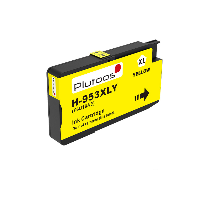 Plutoos 953XL Gelb Tintenpatrone mit Chip Kompatibel mit HP 953 27.5 ml für OfficeJet Pro 8710 8720 7740