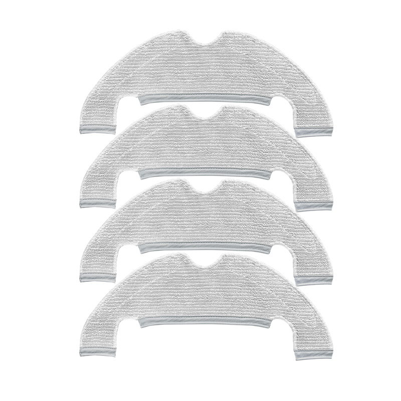 Plutoos cleaning mop 4 pieces for Dreame D10 Plus Z10 Pro L10 Plus robot heart hoover