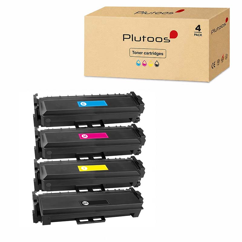 Plutoos 410X Multipack – Kompatibel mit HP 410X HP CF410X CF411X CF413X CF412X 4er-Set BCMY 21500 Seiten gesamt