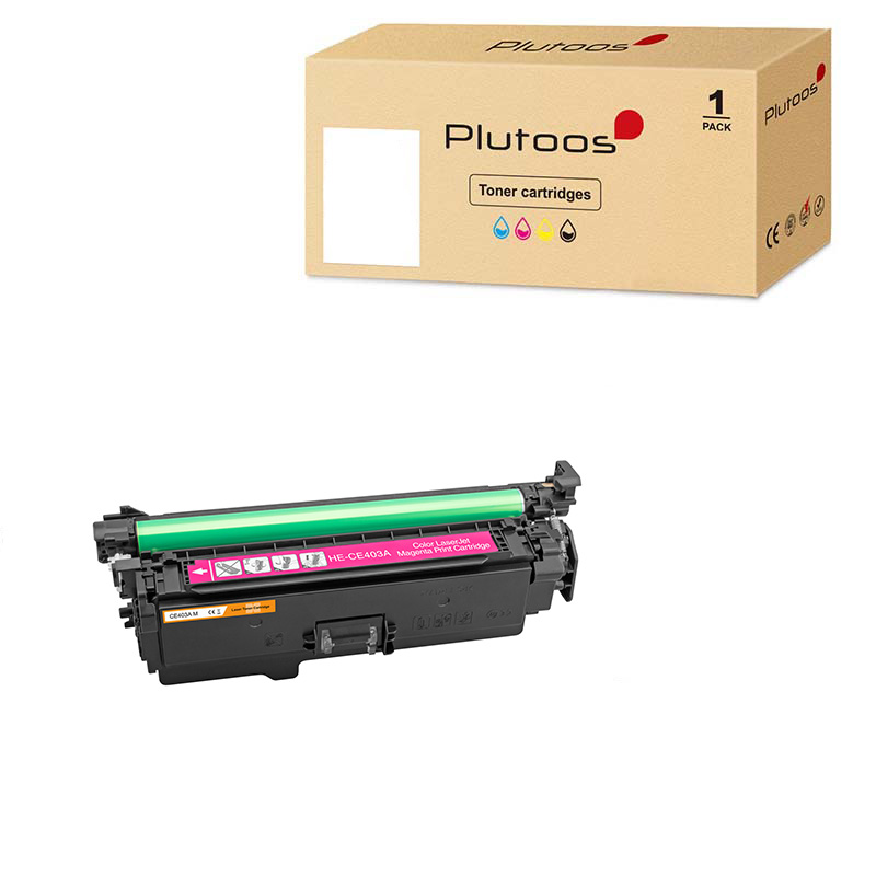 Plutoos 507 Magenta Toner – Compatible with HP 507, HP CE402A, 6000 Pages