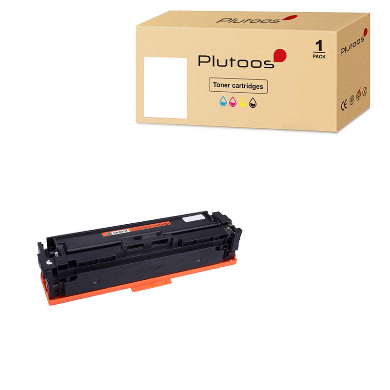 Plutoos 201X Cyan Toner – Compatible with HP 201X, HP CF401X, 2300 Pages